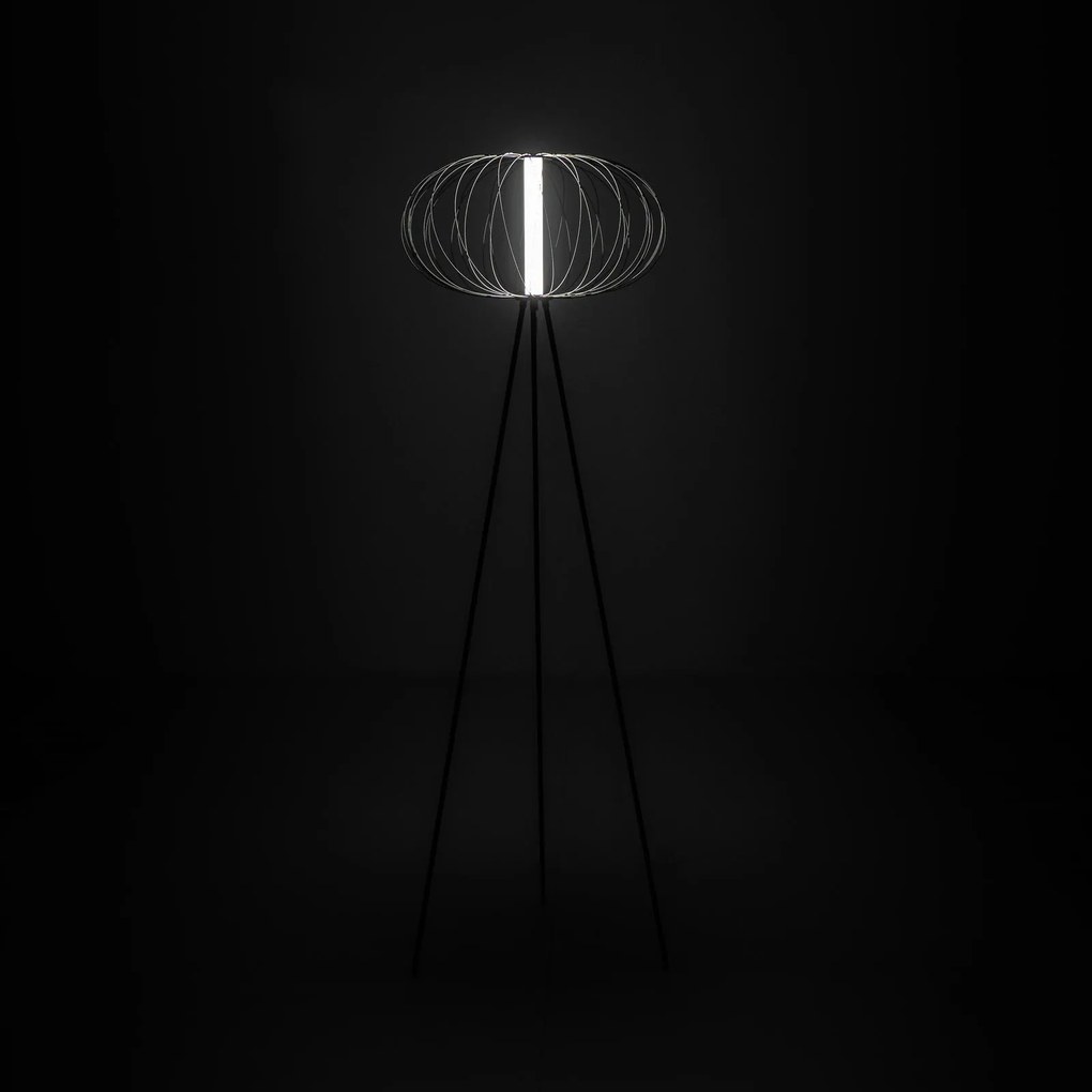 STONES Lampă de podea cu LED 50cm X 50cm H. 150cm | Aosom Romania