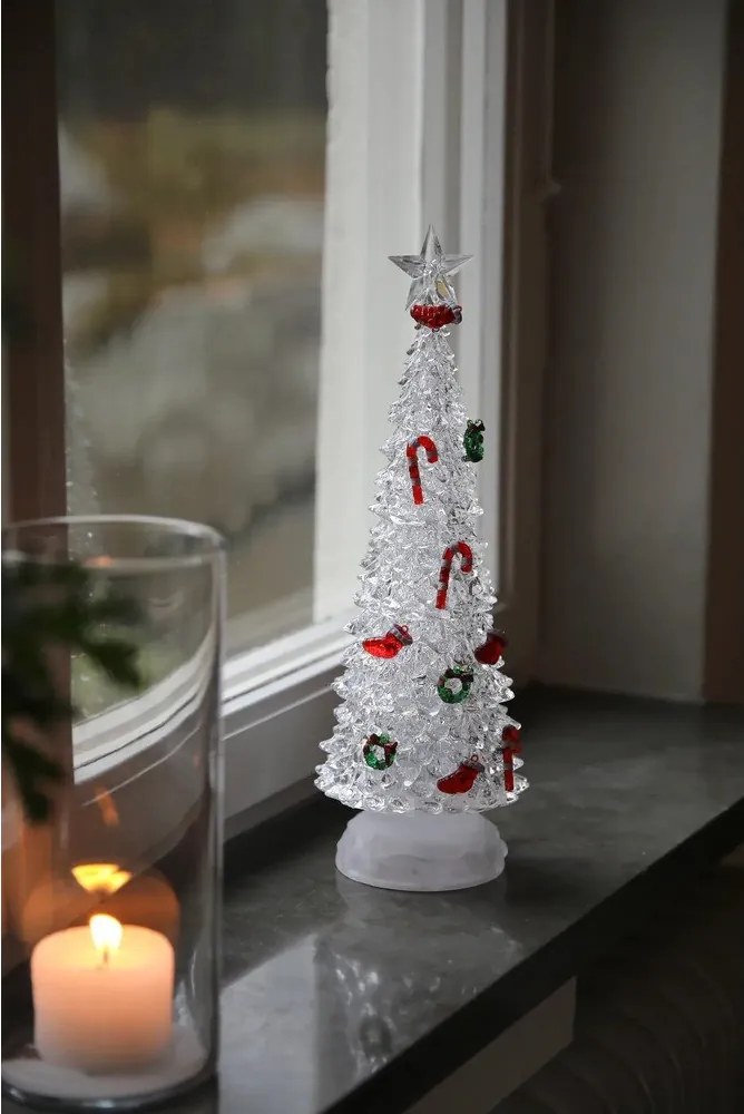 Decorațiune luminoasă de Crăciun albă ø 12 cm Bro – Markslöjd