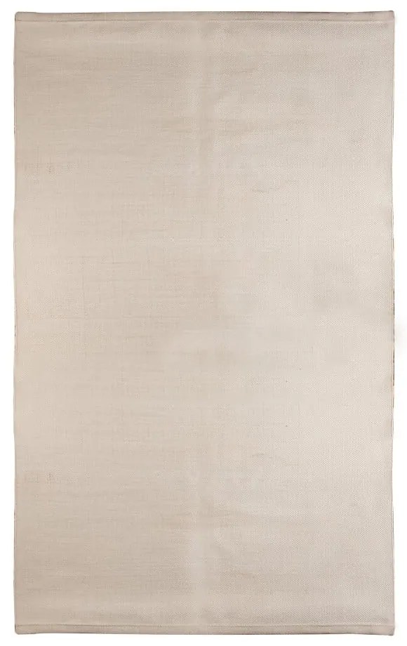 Covor reversibil pentru exterior din plastic reciclat Green Decore Afra, 90 x 150 cm, bej-maro