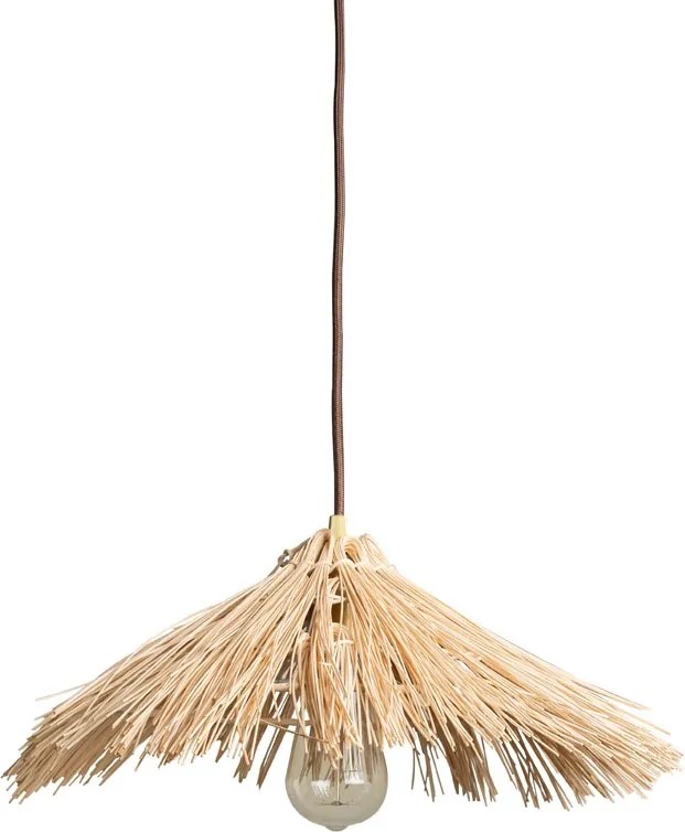 Lustra din lemn de bambus, D40cm, Froufrou