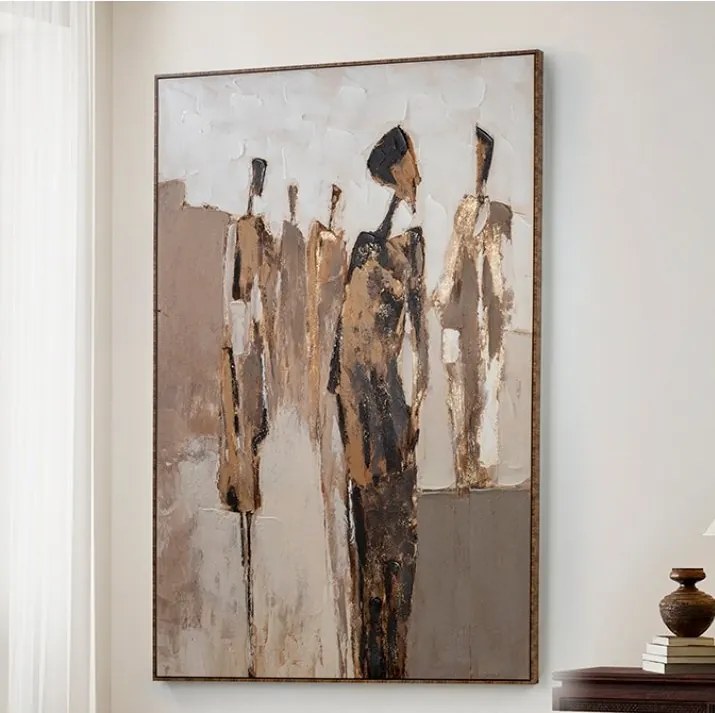 Tablou de perete pictura acrilica Etnos 133x203cm