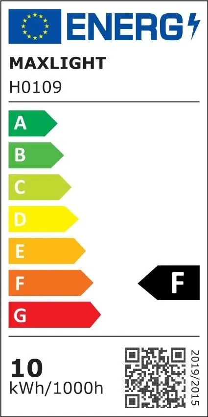 Spot LED directionabil, incastrabil tavan fals / plafon IP32 HIDEN alb H0109 MX