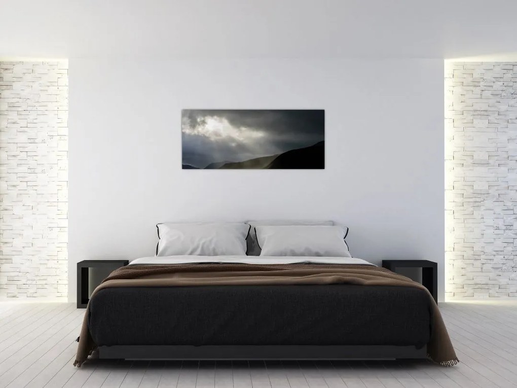 Tablou cu furtuna în apropiere (120x50 cm)