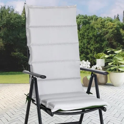 Deuba 6 perne Vanamo fata-verso 120x45x5 cm - gri/verde