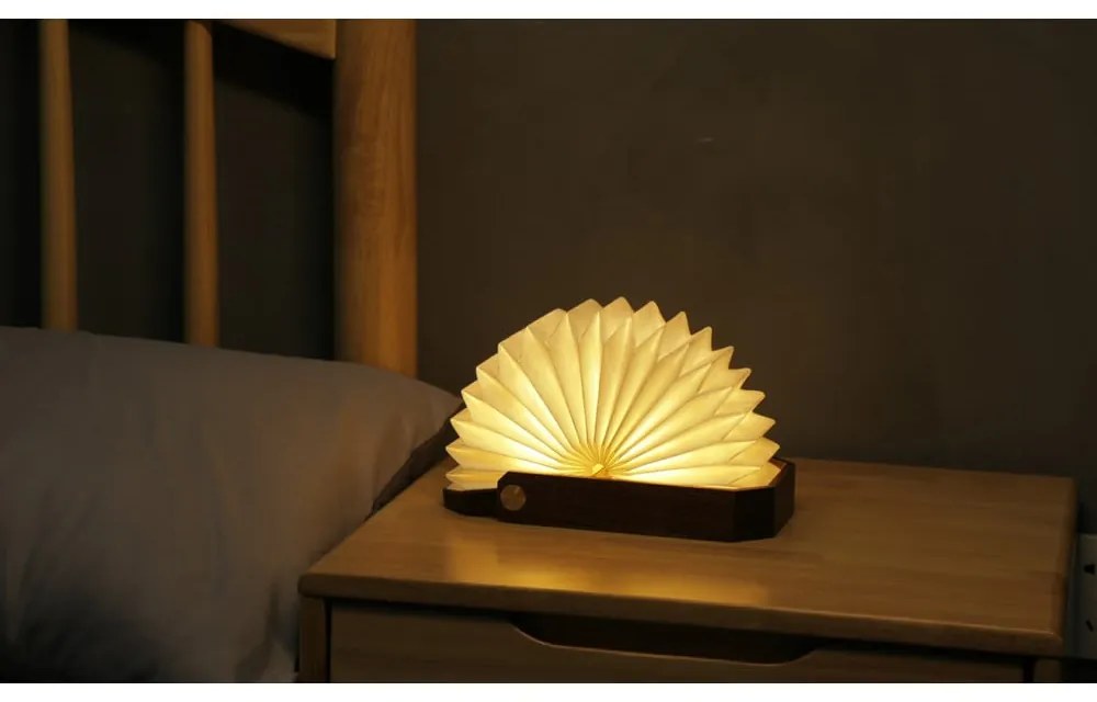 Decorațiune luminoasă albă/în culoare naturală închisă cu USB Origami – Gingko