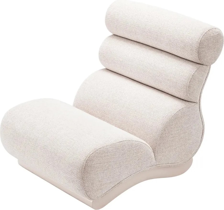 Fotoliu confortabil design LUX Congreso, Lyssa off-white