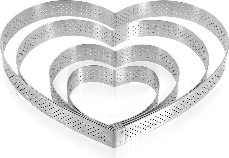 Inel de tort Inimă De Buyer 3099.51, 12cm, oțel inoxidabil, 12 cm