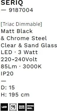 Pendul LED design decorativ SERIQ