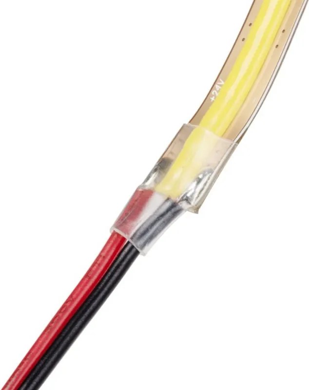 Banda LED COB Free Cut Gel Free GTV pentru mobilier, lumina rece, 528 LED m, 480 lm m, 24V, IP20, 5 m Alb rece, 12 V, LED Cob, 11 W m, 480 lm m, 8