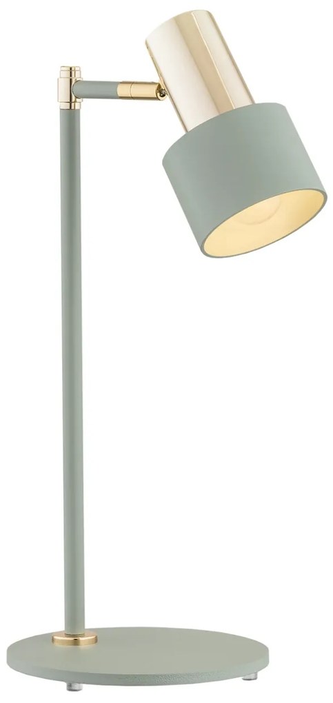 Veioza / Lampa de masa design minimalist DORIA salvie/alama