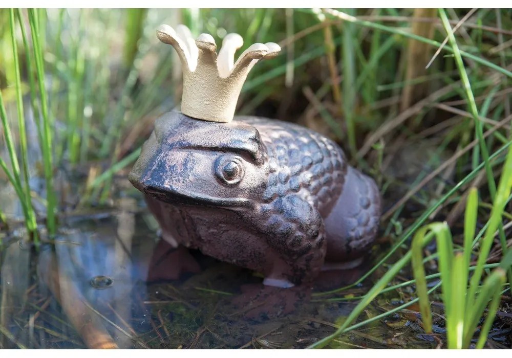 Statuetă de grădină din metal Frog – Esschert Design