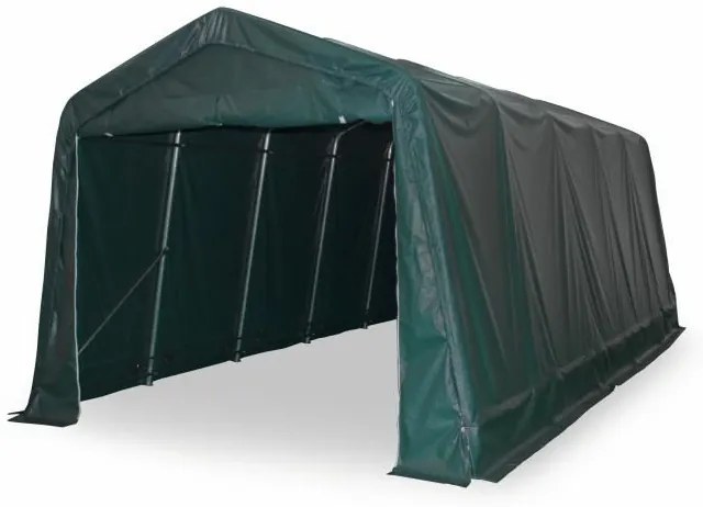 Adăpost din prelată 3,3×4,8 m (16 m²) – PVC 550 g/m²