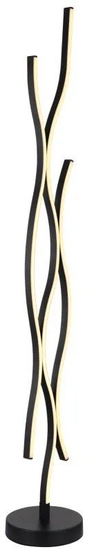 Lampadar LED, lampa de podea design modern Geronimo negru