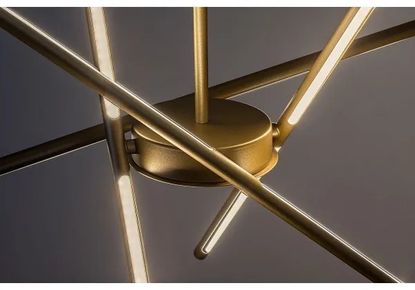 Lustră LED pe cablu Rabalux 72339 HENLI2 LED/40W/230V 3000K auriu