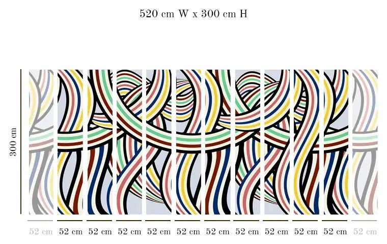 Tapet VLAdiLA Heureuse 520 x 300 cm