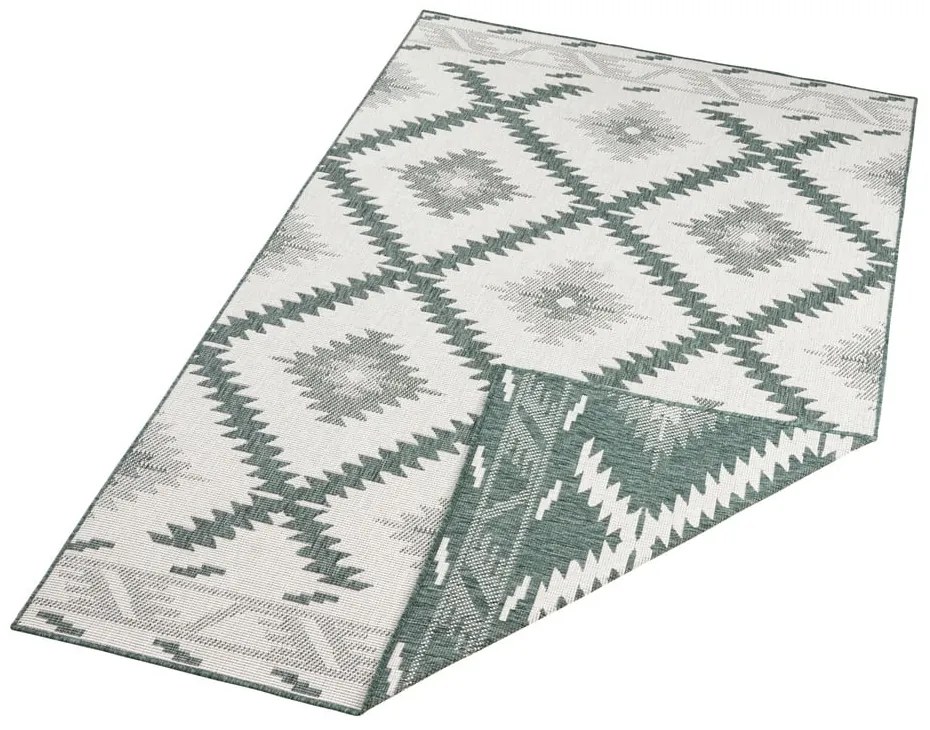 Covor adecvat pentru exterior NORTHRUGS Twin, 290 x 200 cm, verde-crem