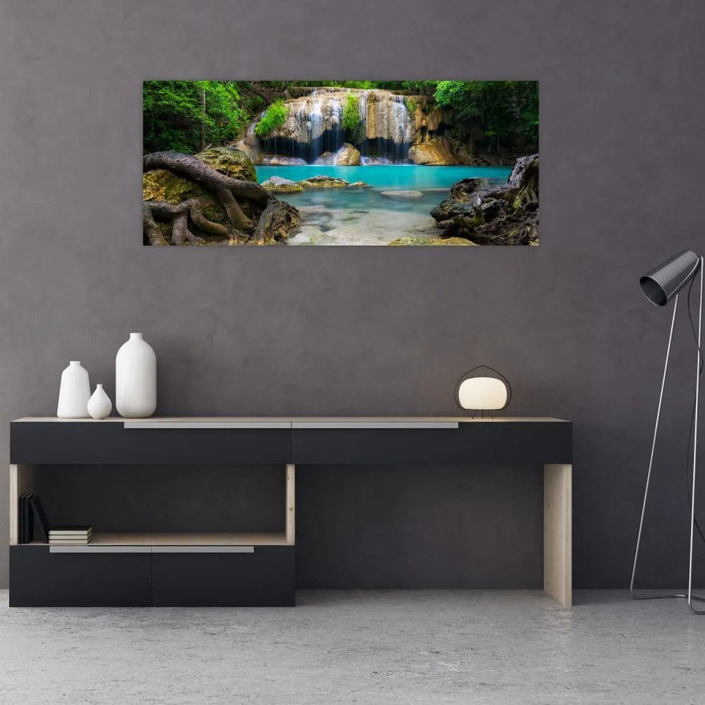 Tablou cu cascade (120x50 cm)