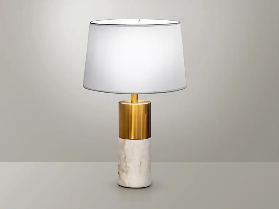Veioza / Lampa de masa design lux elegant Lucian alba