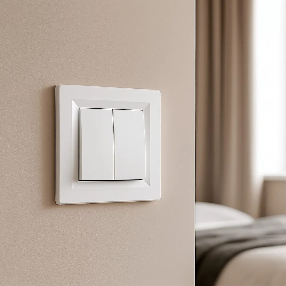 Nova comutator candelabru 10A 250V fără cadru 105 alb