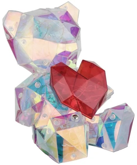 Decorațiune LED dimabilă de masă Globo 28058K BRONDAR LED/3W/5V 1200 mAh ursuleț