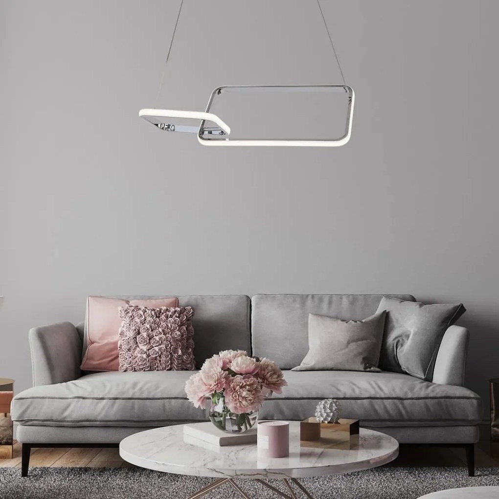 Lustra LED suspendata stil minimalist Malwen