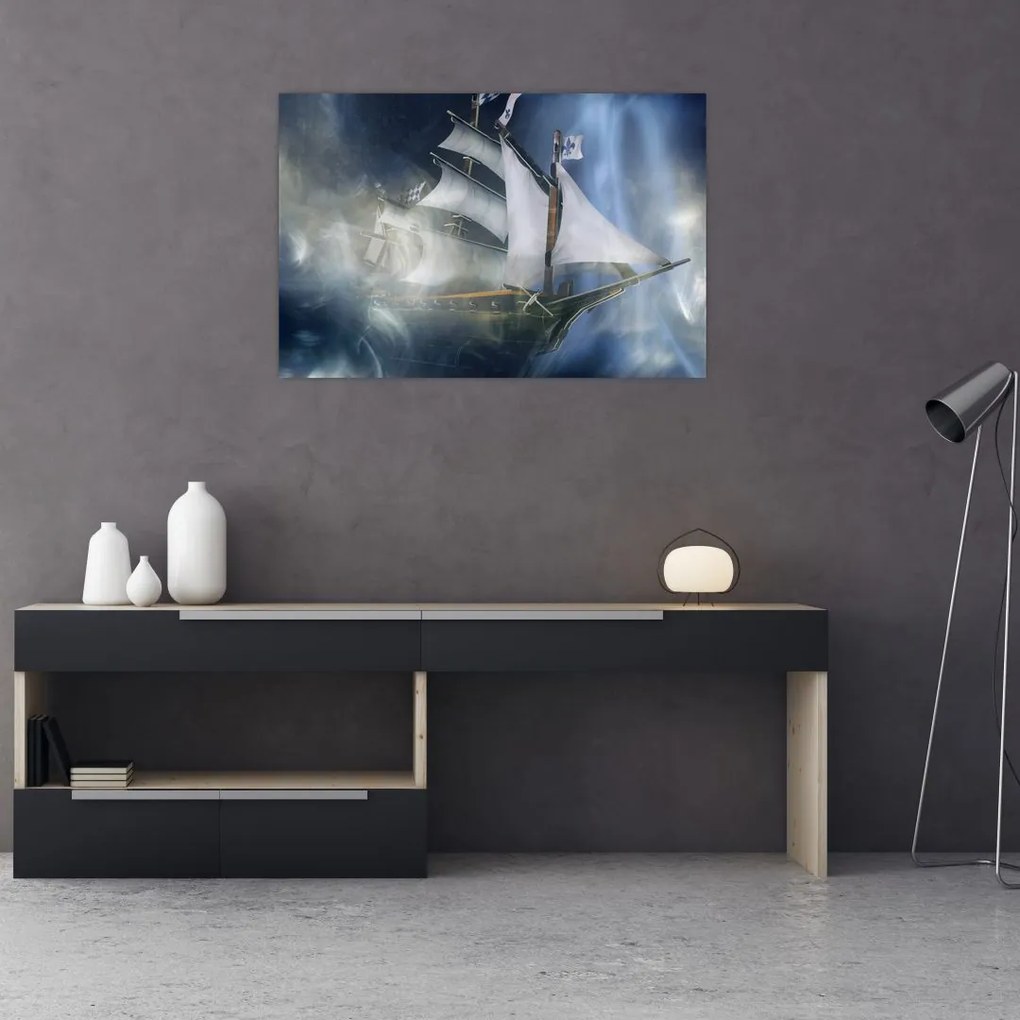 Tablou - Corabia fantomelor (90x60 cm)