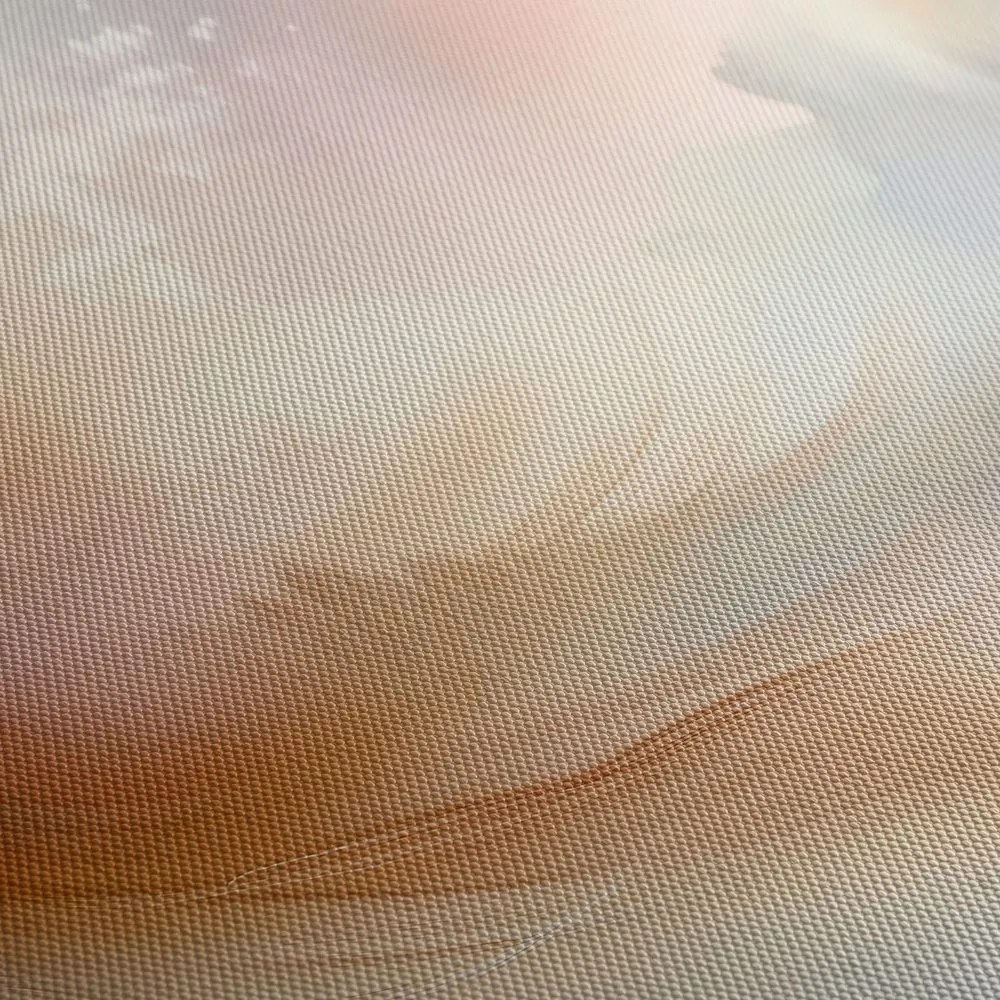 Tablou abstracție în culori pastelate