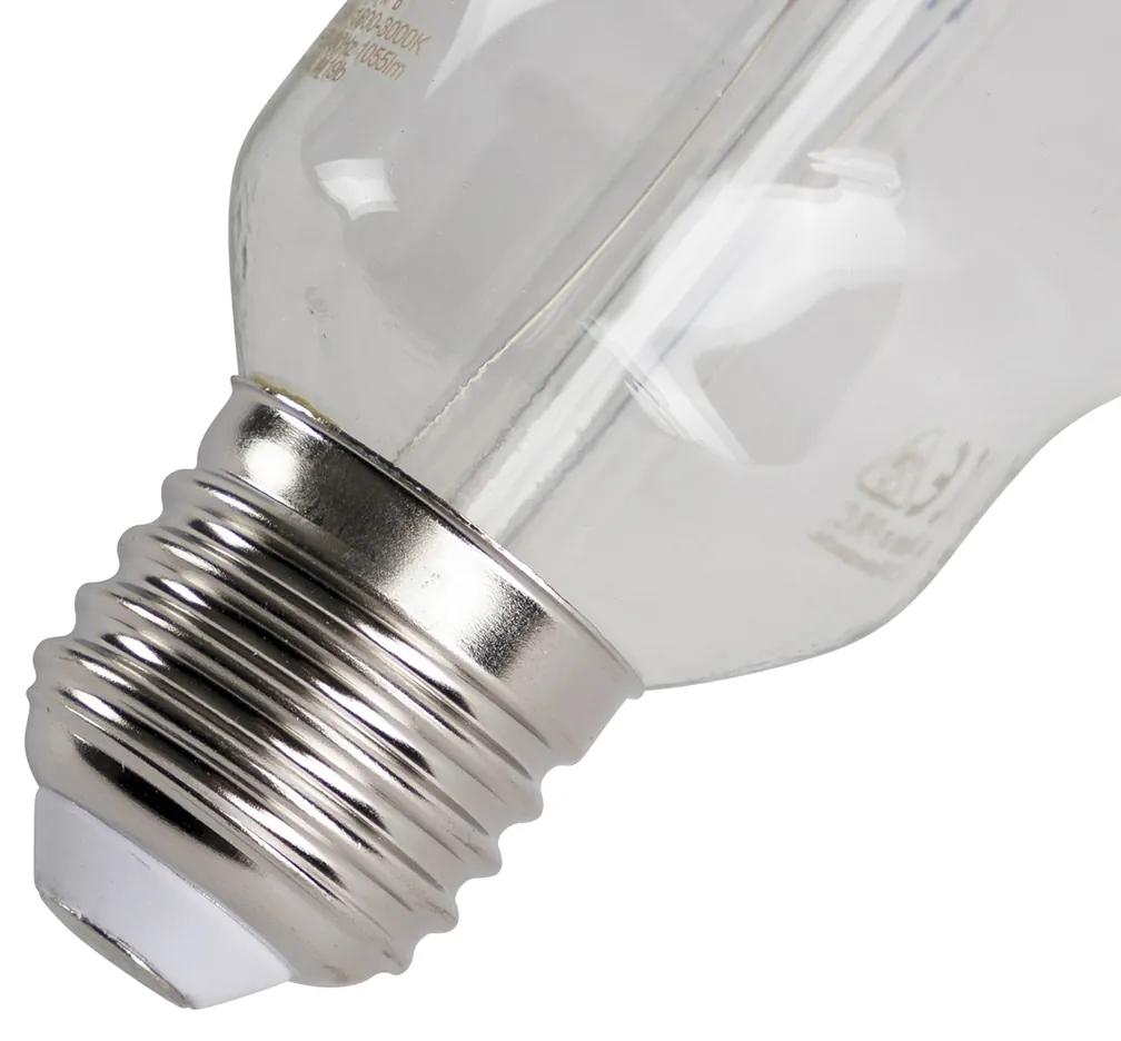 Set 2 lămpi LED inteligente E27 reglabile G125 7,5W 1055 lm 1800-3000K