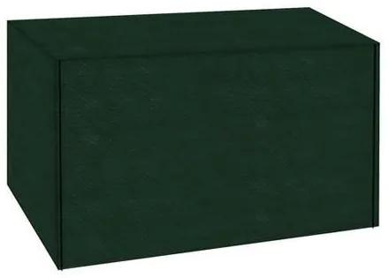 Husa protectie balansoar gradina, polietilena, verde, 220x150x145 cm