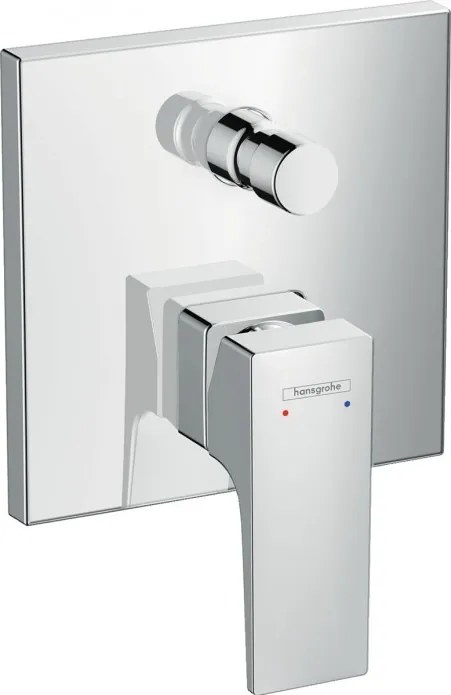 Baterie cada/dus incastrata, Hansgrohe Metropol, crom, 32545000