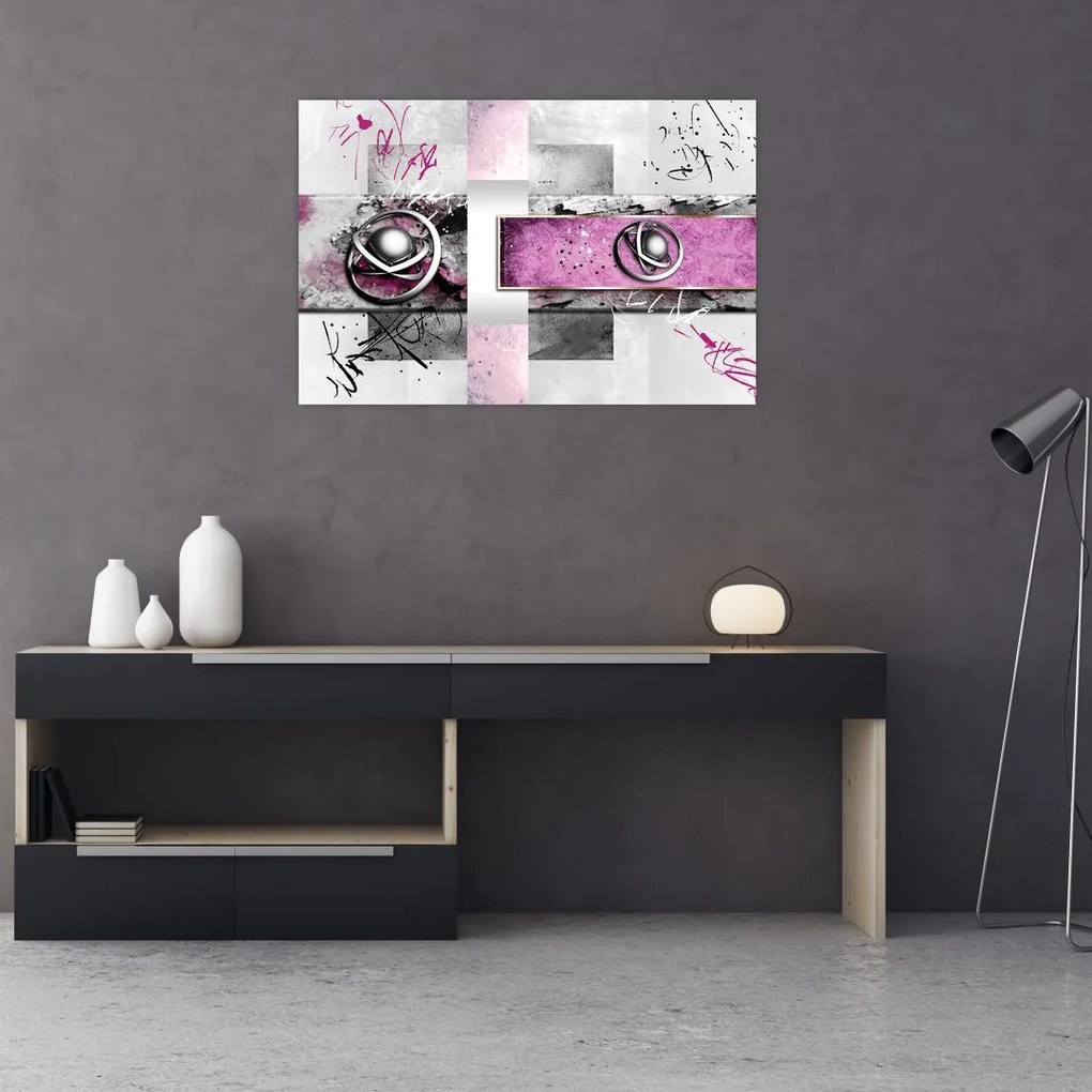 Tablou abstracție (90x60 cm)
