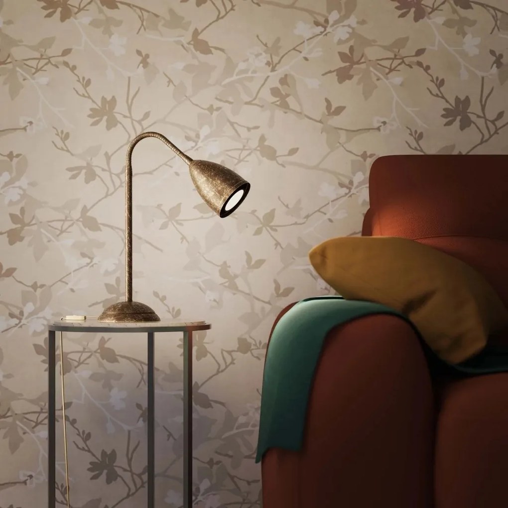 Veioza, Lampa de masa cu spot Stoccolma