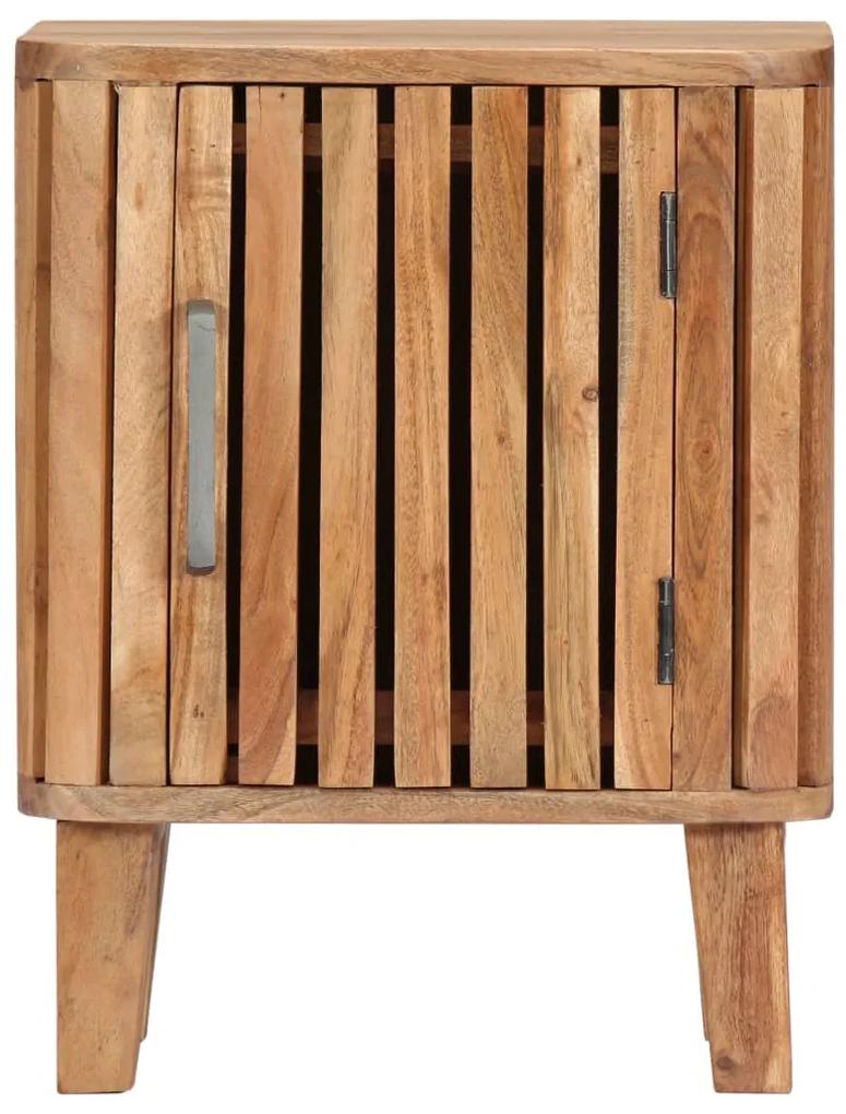 282738 vidaXL Noptieră, 40x30x50 cm, lemn masiv de acacia