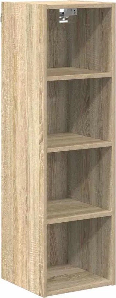 vidaXL Dulap suspendat Stejar Sonoma 30 x 29,5 x 100 cm Lemn compozit