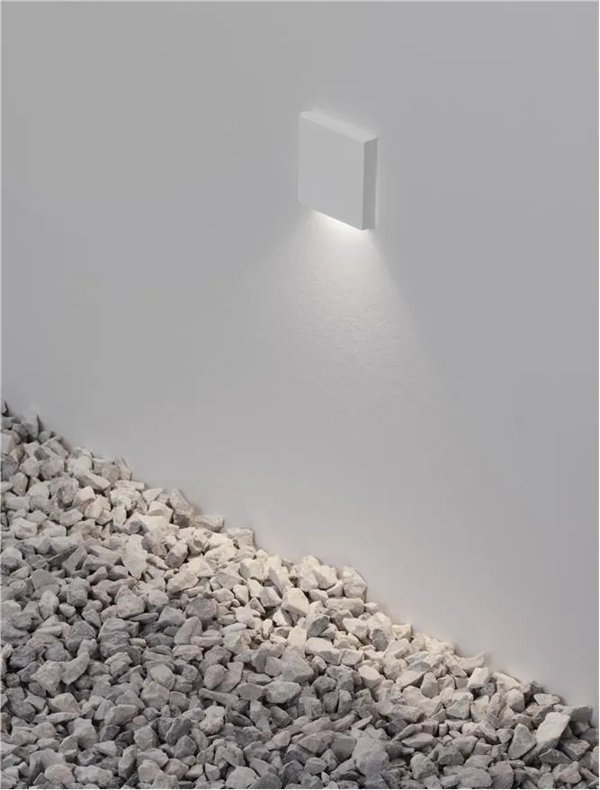 Spot LED incastrat iluminat exterior ambiental IP67 IKO alb