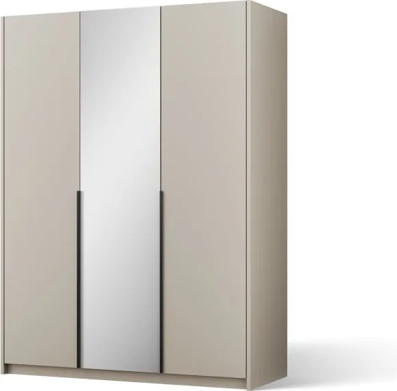 Dulap Alera III Hinged – cu oglindă – 148x58x204 cm – Cașmir – Alera III Hinged Dulap – Varianta 1