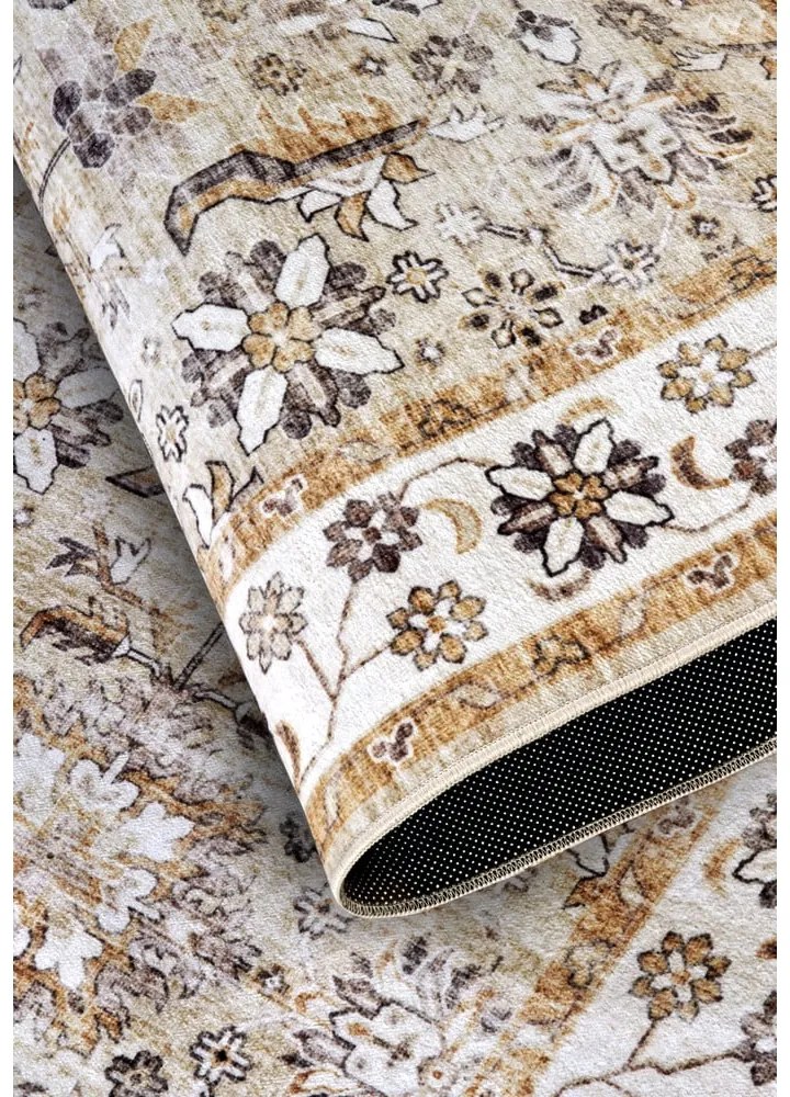 Covor bej 200x290 cm Saveh Cream Gold – Elle Decoration