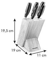 Bloc de cuțite Tescoma GrandCHEF, 5 cuțite