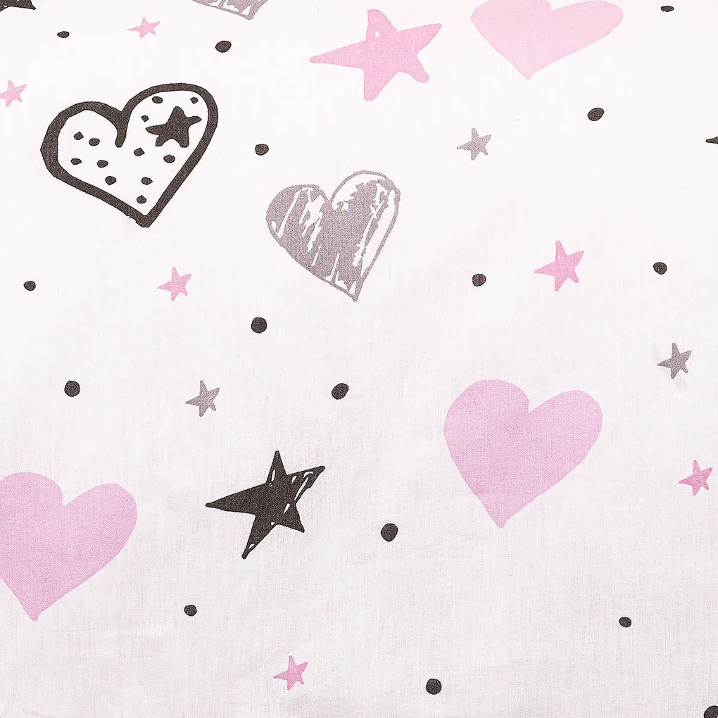 Lenjerie de pat din bumbac 4Home Little heart, 140x 200 cm, 70 x 90 cm, 140 x 200 cm, 70 x 90 cm