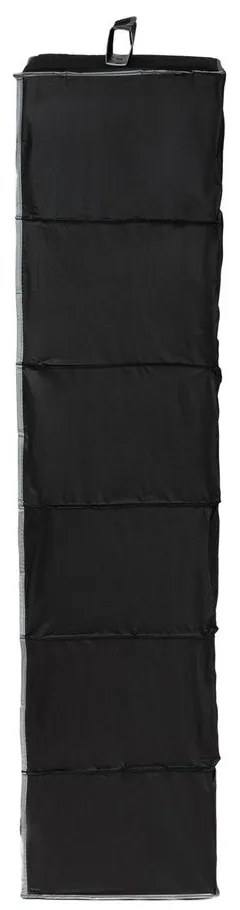Organizator compartimentat suspendat Compactor Garment So Black 6 Rack