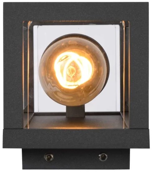 Aplică de exterior Lucide 27885/01/30 CLAIRE 1xE27/15W/230V IP54 negru