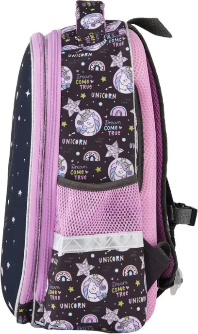 Set ghiozdan din 5 piese pentru fete - Unicorn