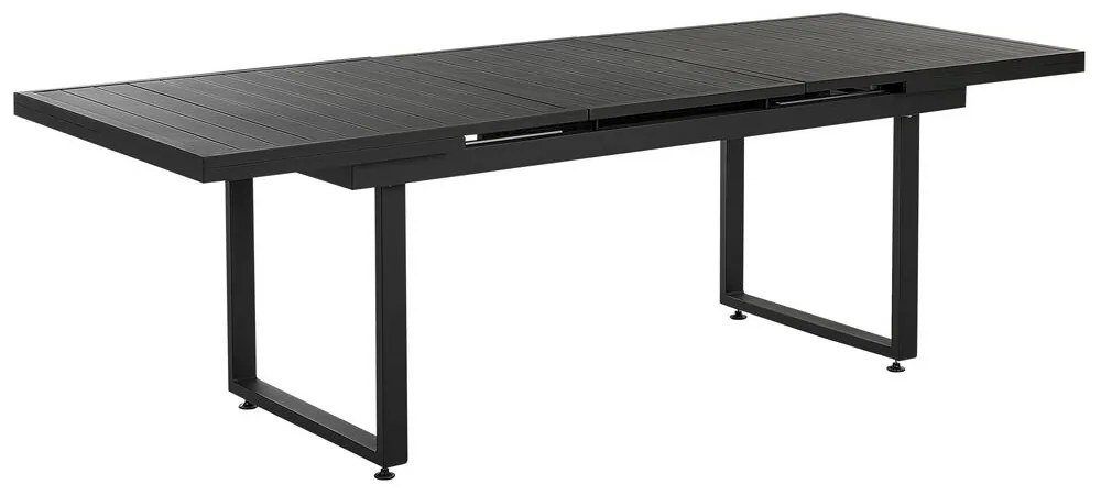 Set mobilier de grădină Valerian/Tavia (Negru + gri + maro) . 1076306