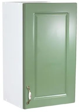 Corp superior 45 cu 1 usa Zebra MDF verde drept
