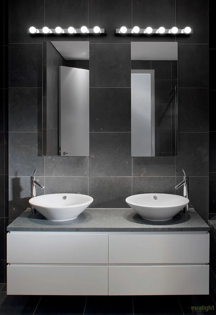 Aplica perete baie PRIVE AP6 alba 159423