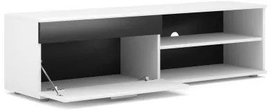 Mobilier pentru living BRICK alb/negru