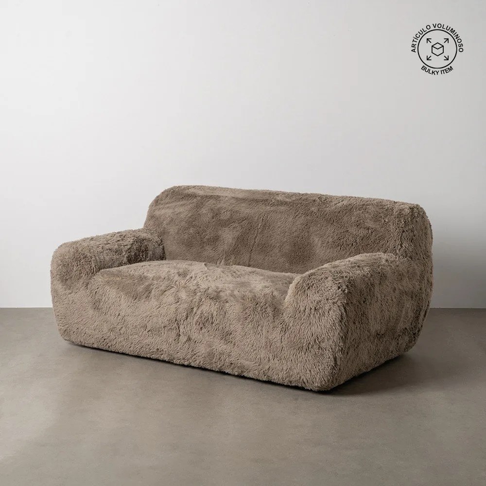 Canapea maro 185 cm Teddy – Ixia