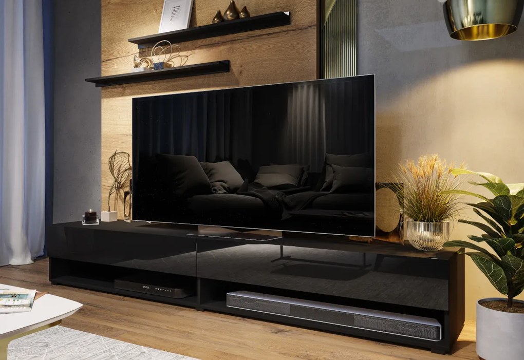 Expedo Set mobilier ELPASO 33, alb/alb luciu