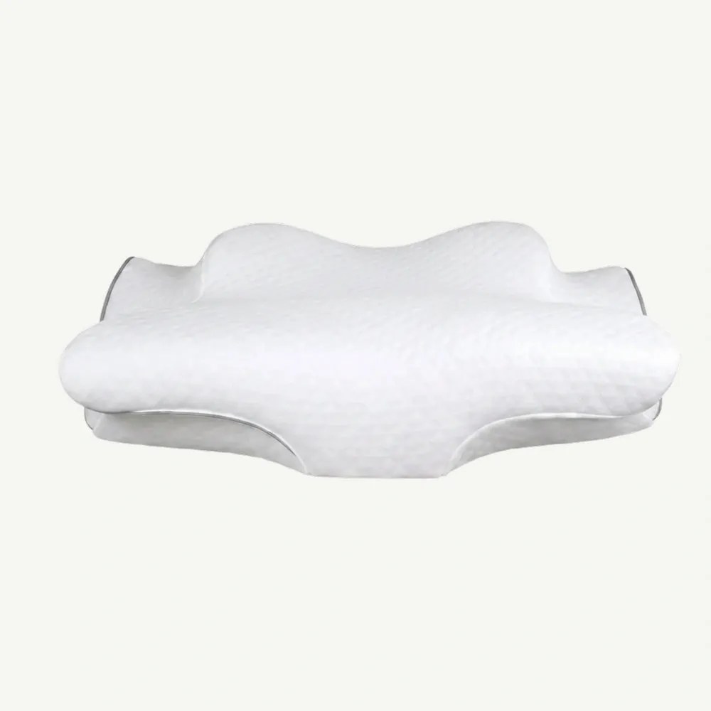 Perna cervicala ortopedica CERVI-SAN Ortho reglabila memory foam, husa lavabila