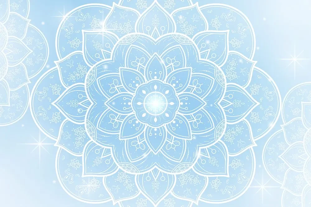 Tapet autoadeziv Mandala orientală cerească